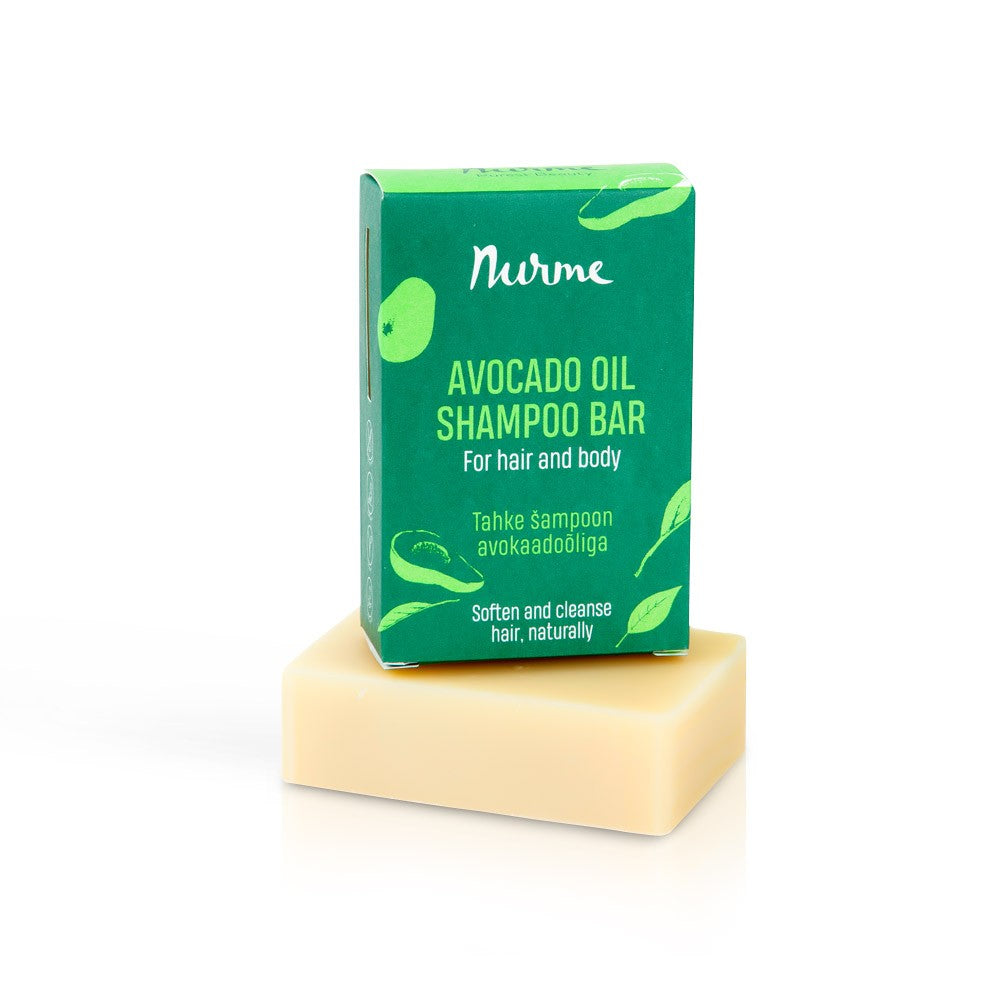 Avocado Oil Shampoo Bar – All Hair Types, 100g