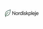 Nordiskpleje-logo med hvid baggrund